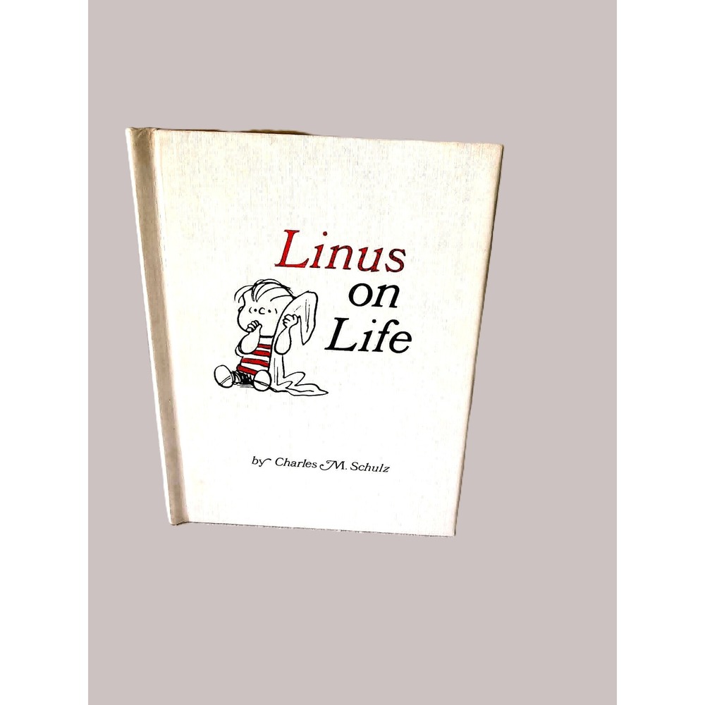 Vintage Peanuts Linus on Life by Charles M Schulz Hallmark Hardcover Book 70s